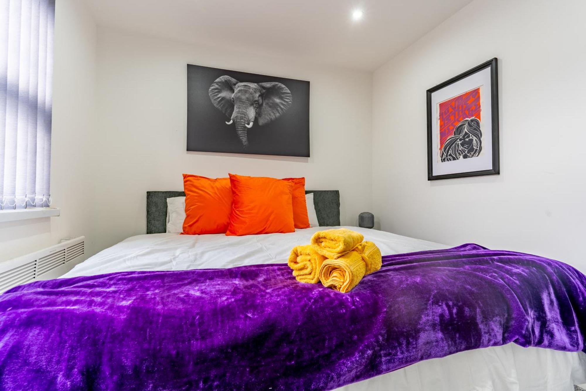 Birmingham Apt-Sleeps 4-Walk To City Centre-Pets Kültér fotó